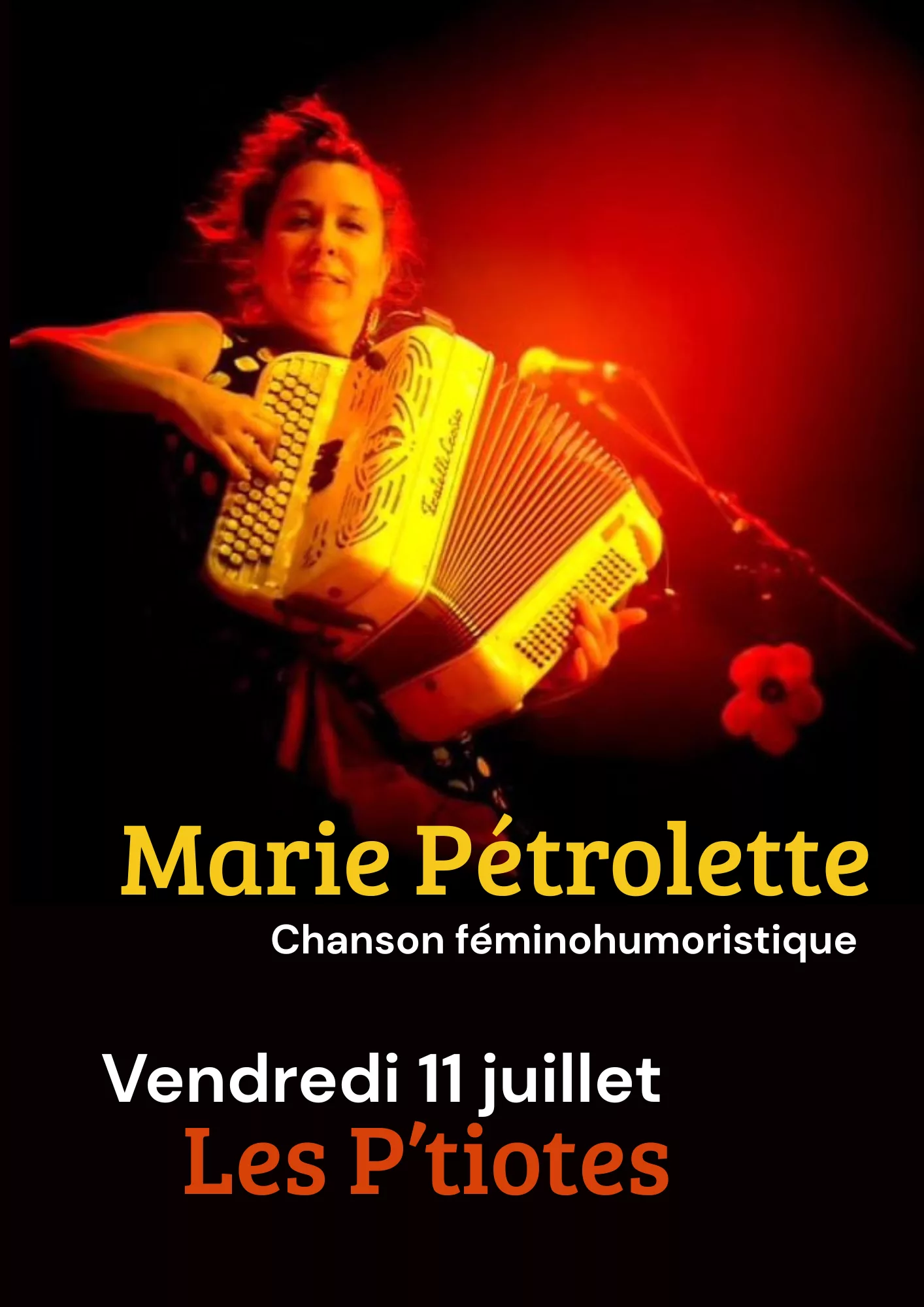 Affiche Marie pétrolette Ptiotes Vosges