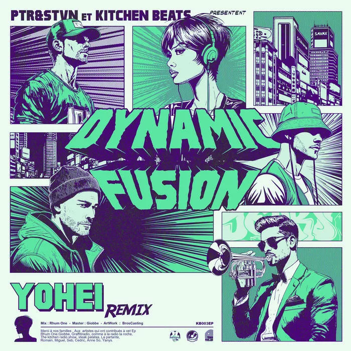 Pochette EP yohei dynamic fusion
