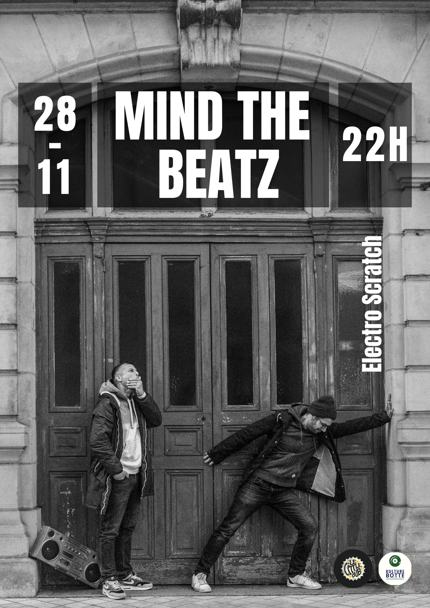 Affiche Mind the Beatz Little Pub Vosges