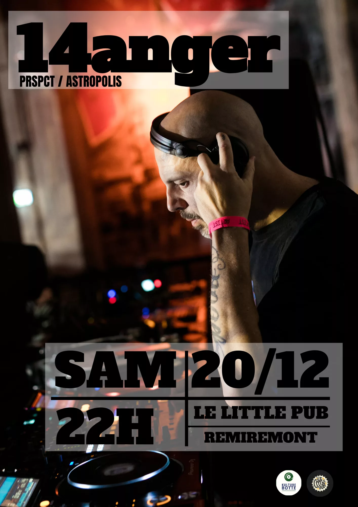 Affiche 14anger Little pub vosges