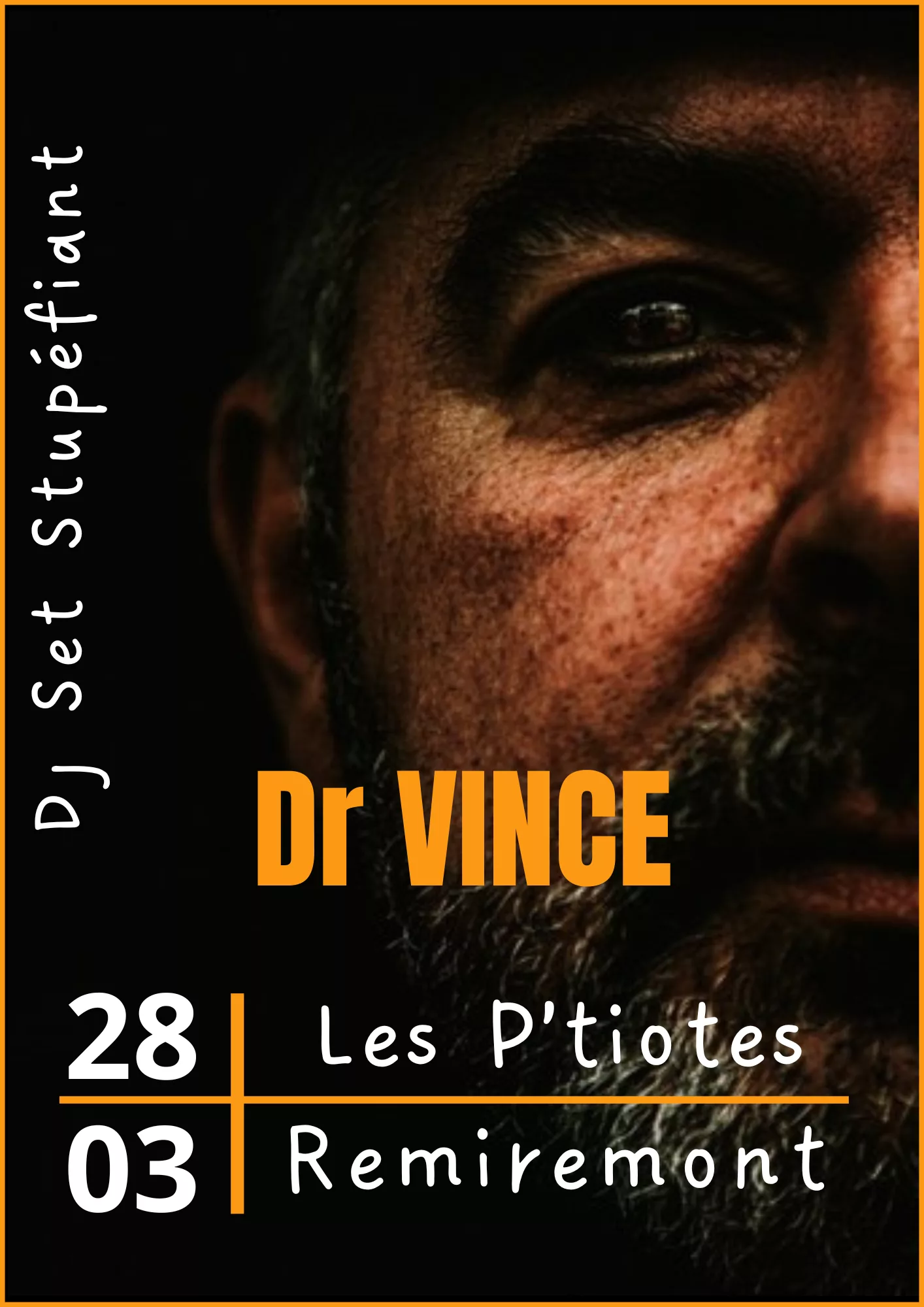 Affiche Dr Vince Ptiotes vosges
