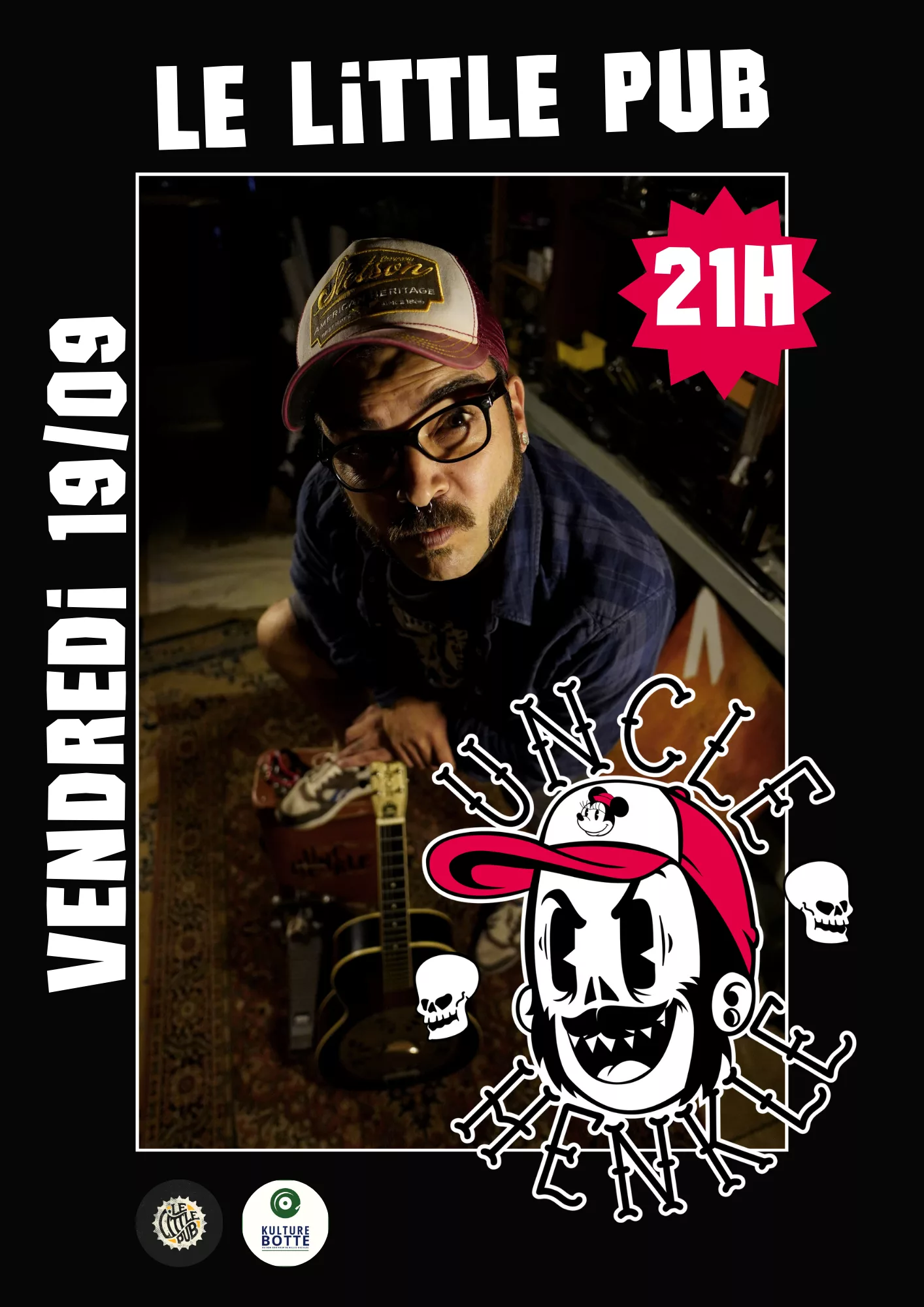 Affiche Uncle henkle Little pub Vosges