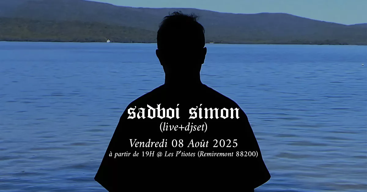 Affiche sadboi simon les ptiotes vosges